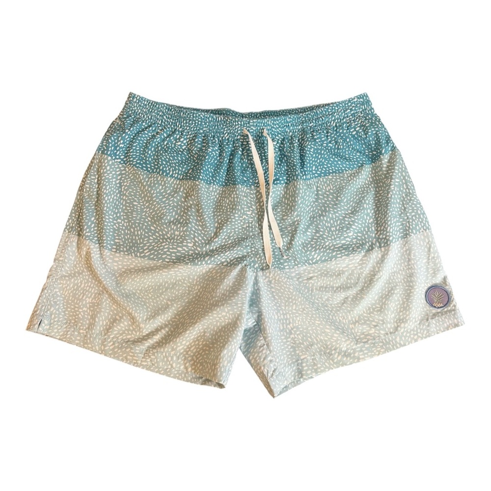 Chubbies Mens Swim Trunks Classic XXL The Whale Sharks Blue Board Shorts Beach